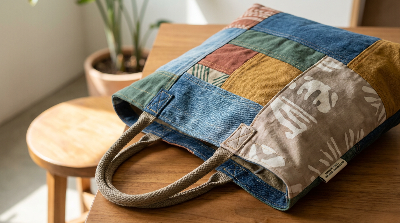 Upcycled Tote Bag
