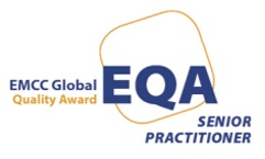 Logo for EMCC Global EQA Senior Practitioner award