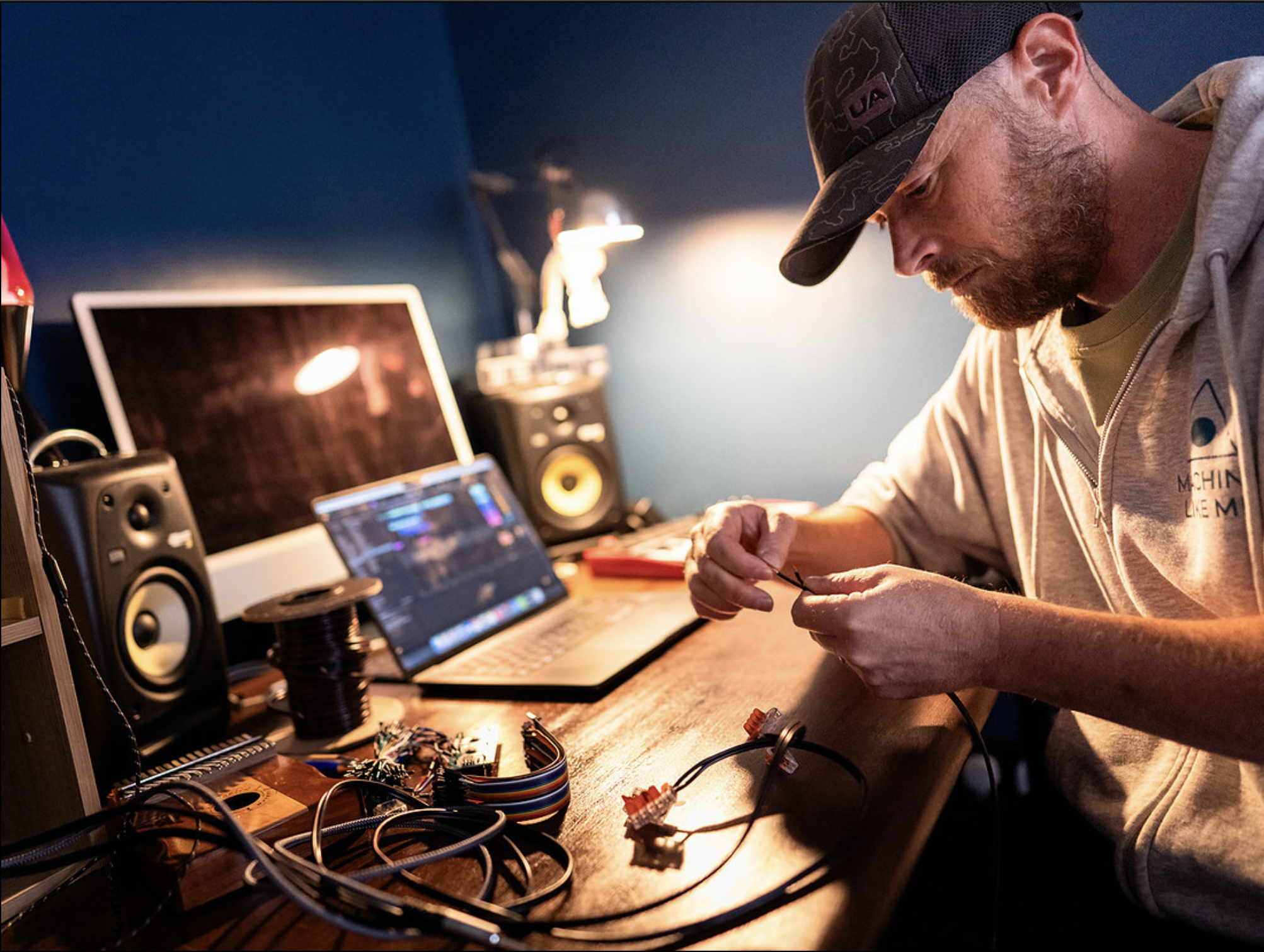 Developing electronic sound equipment and circuitry for the CMF Lab.