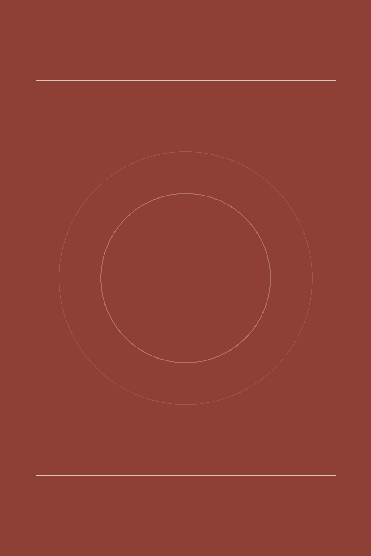 Abstract garnet place-setting artwork by Croft & Co. Event Studio
