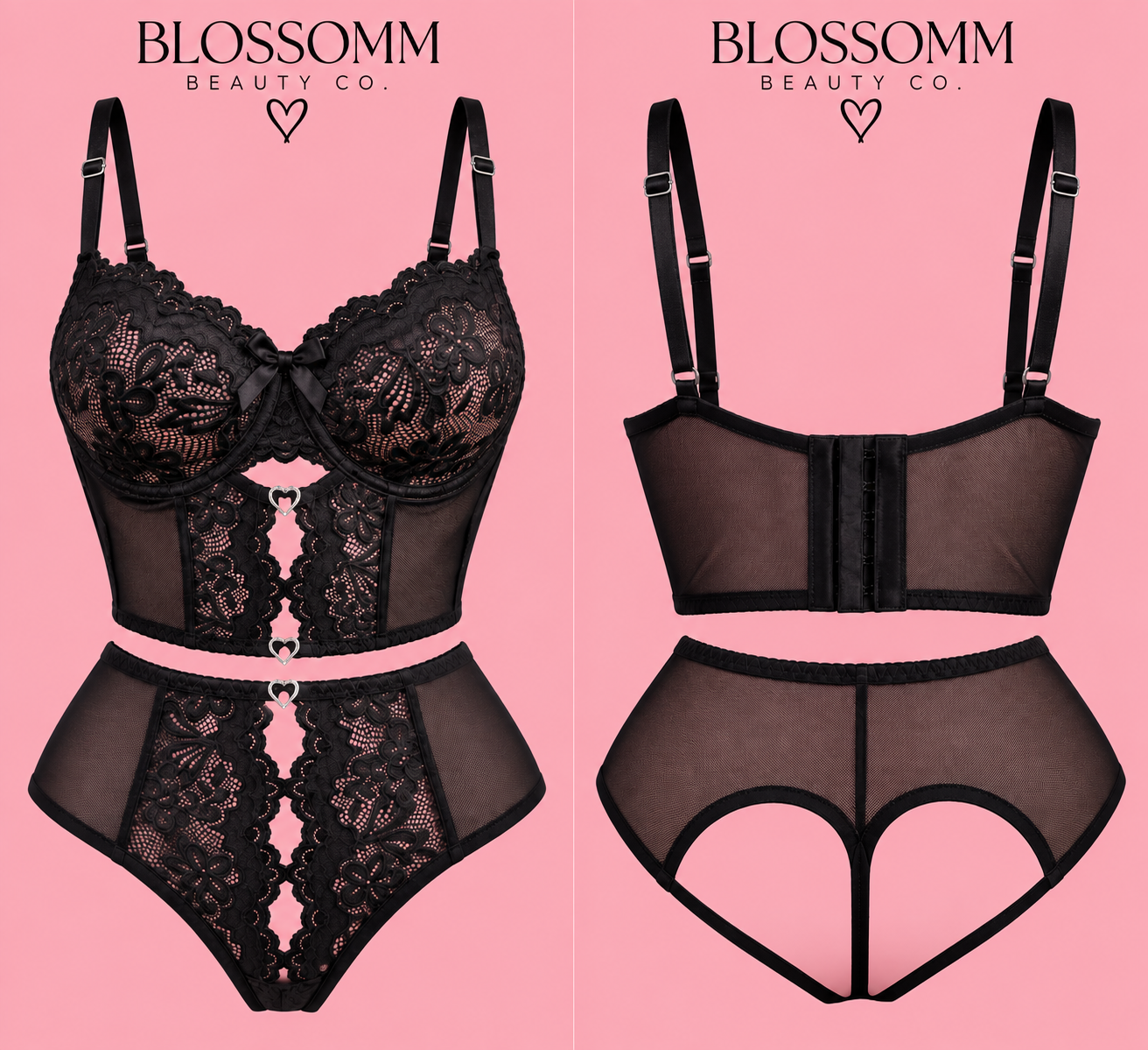 "After Hours” Two-Piece Lingerie Set