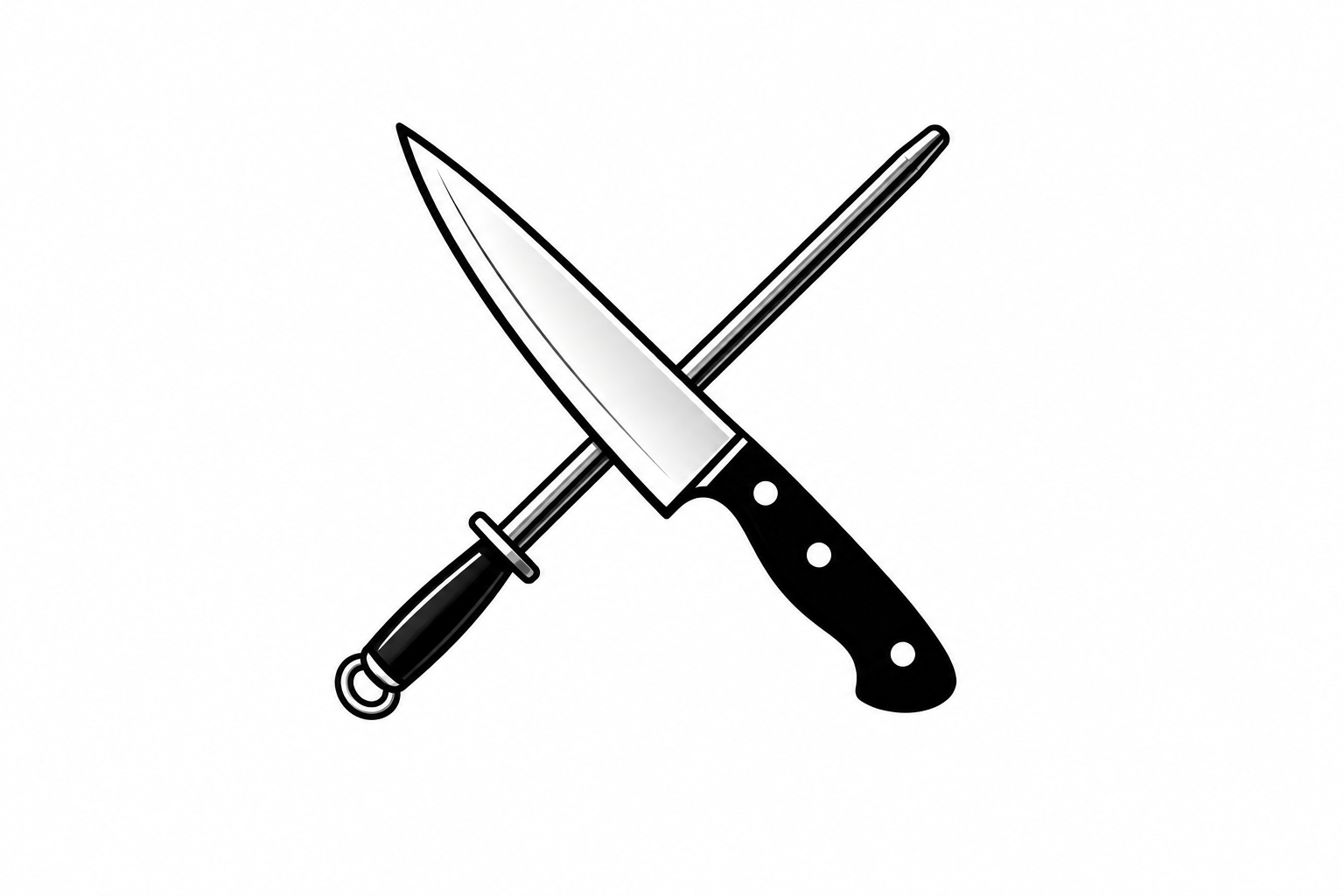 Knife sharpening (Medium) - Local Service Only