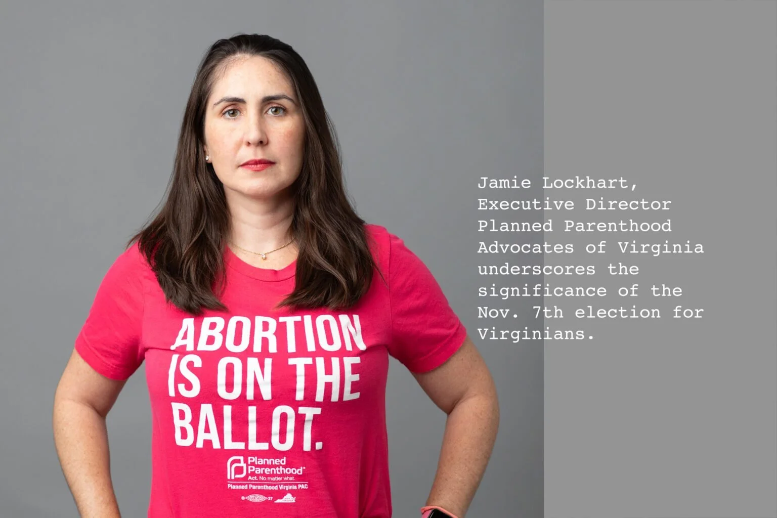 Image of Jamie Lockhart, executive director of Planned Parenthood Advocates of Virginia