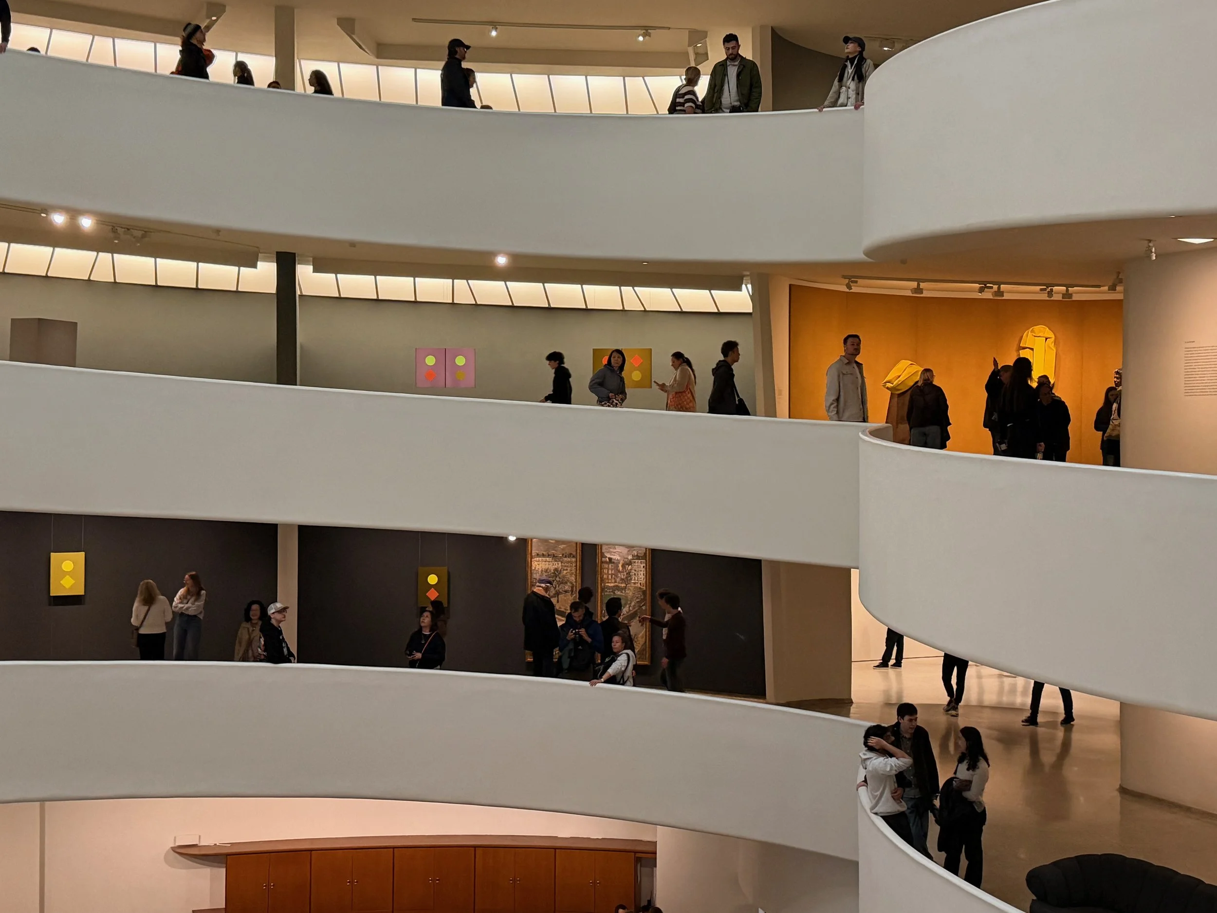 New York's Guggenheim Museum interior