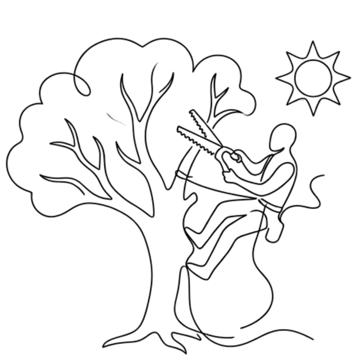 Diagramm eines menschlichen Gehirns mit neuronalen Verbindungen, dargestellt in dunklen und leuchtenden Farben.