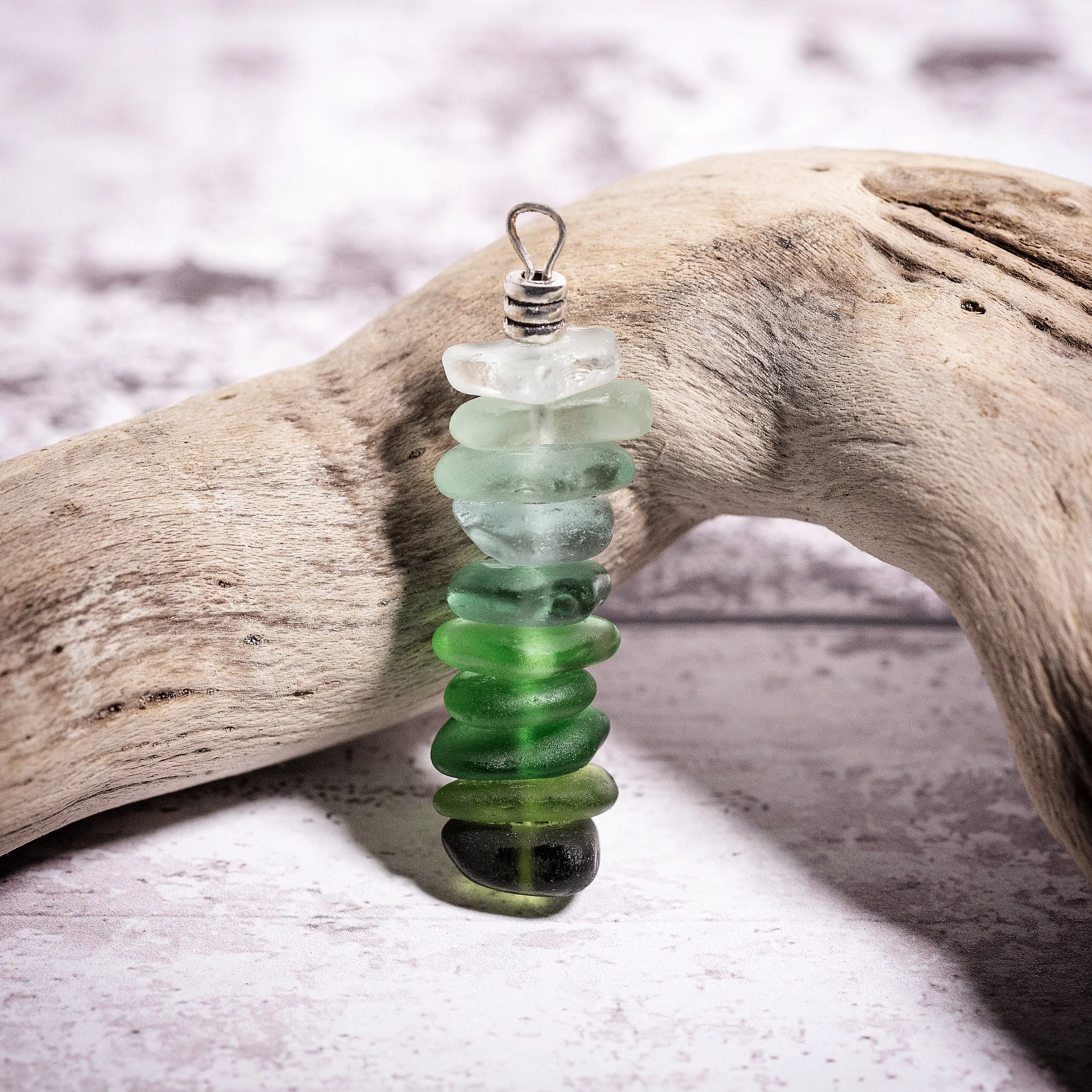 Welsh Sea Glass Hanging Ornament
