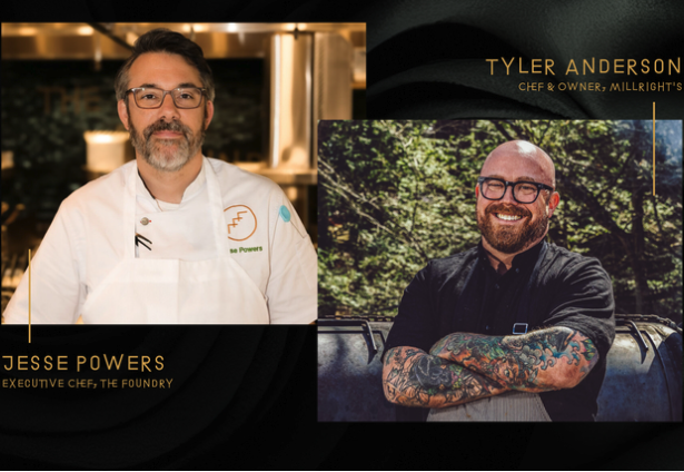 Foundry's Collab Dinner w/Chef Tyler Andersen and Chef Jesse Powers