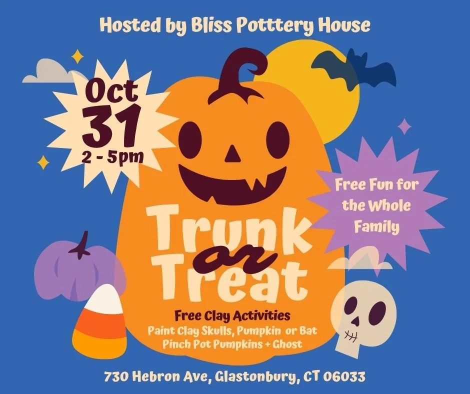 Trunk or Treat Day @ Bliss Pottery House Glastonbury