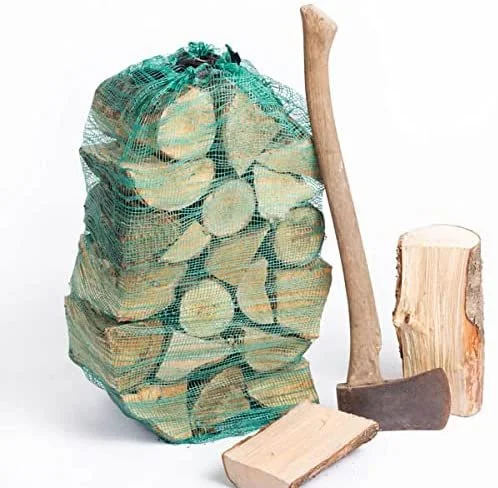 Netted Hardwood Logs