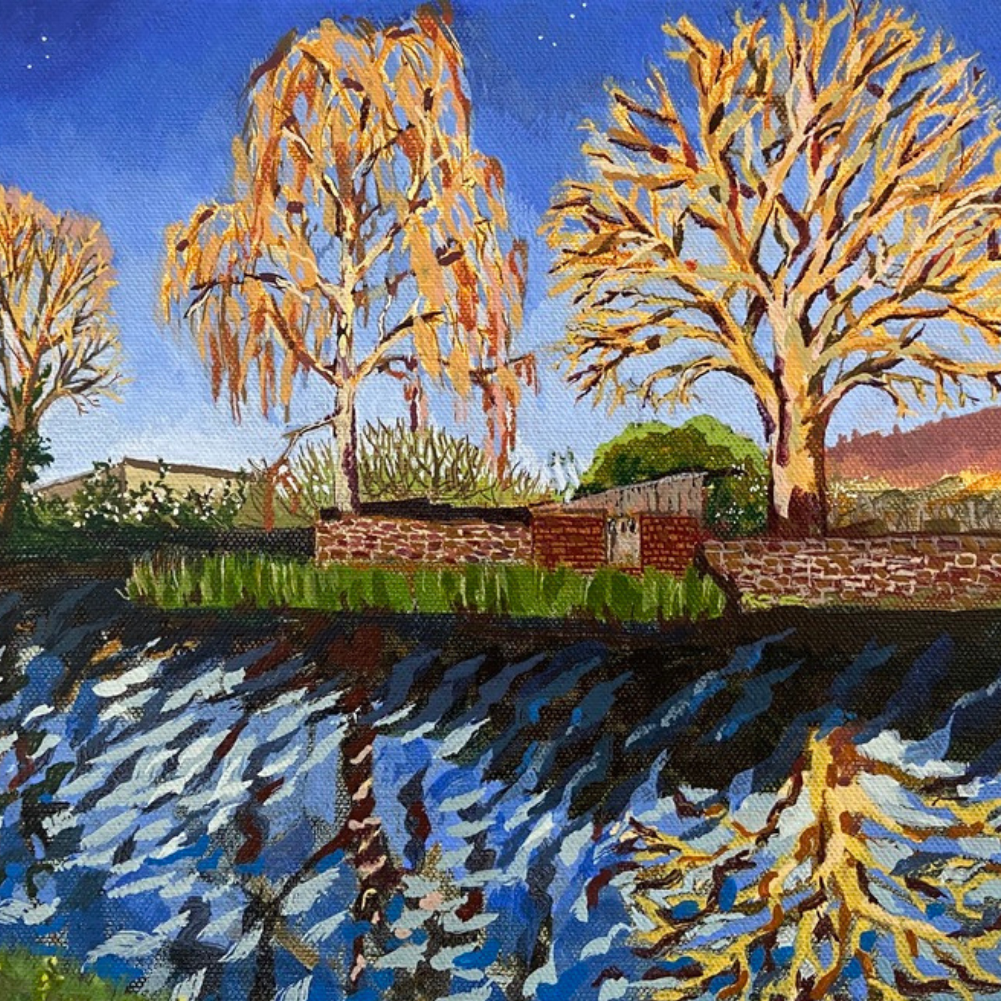 Evening on the Grand Union Canal