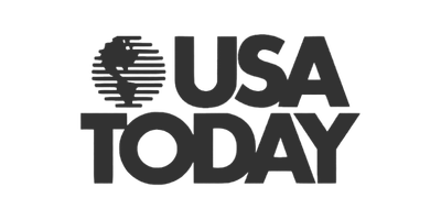 USA Today logo in black and white