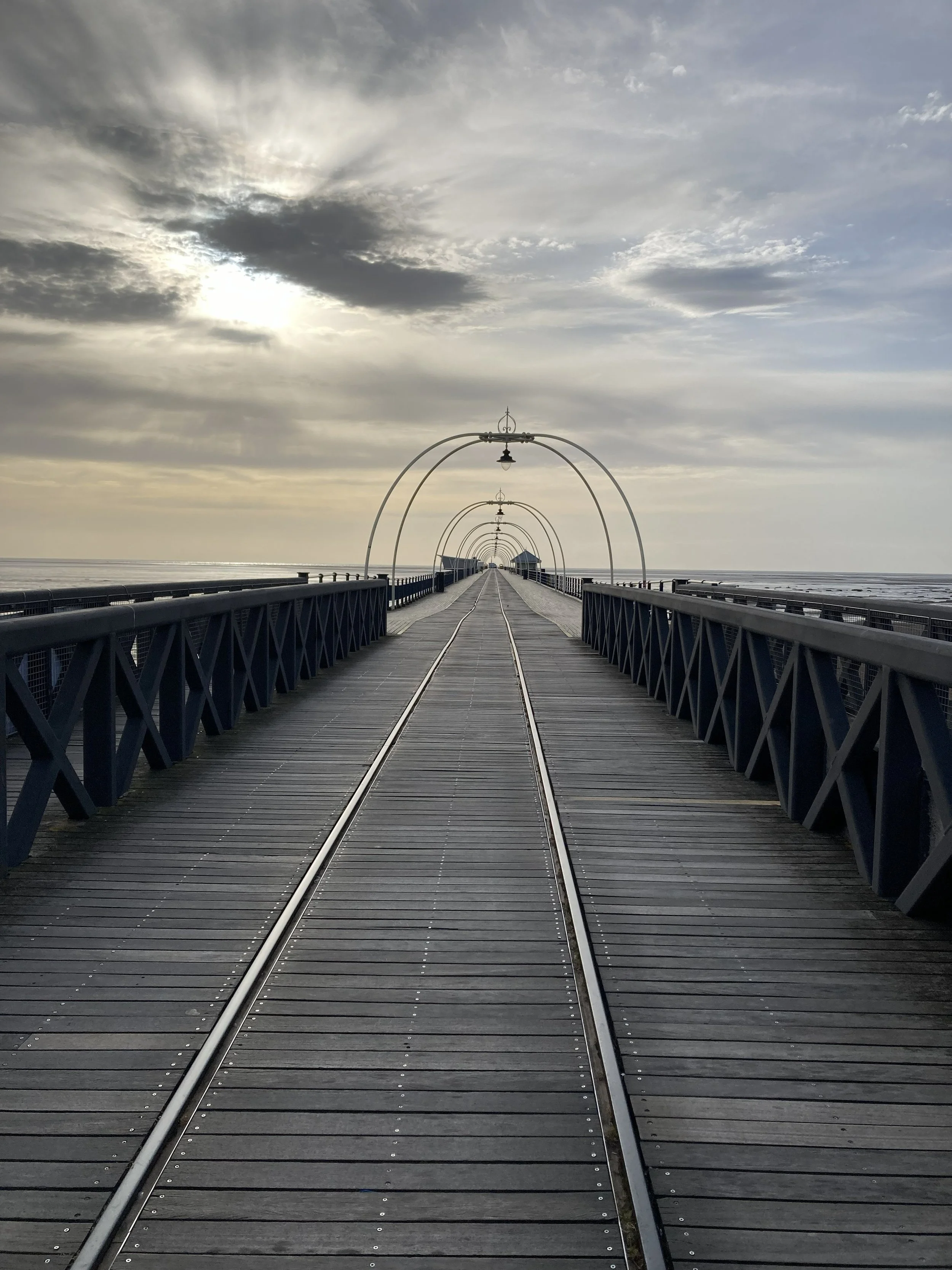 Photo of the view as you walk onto Southport pier