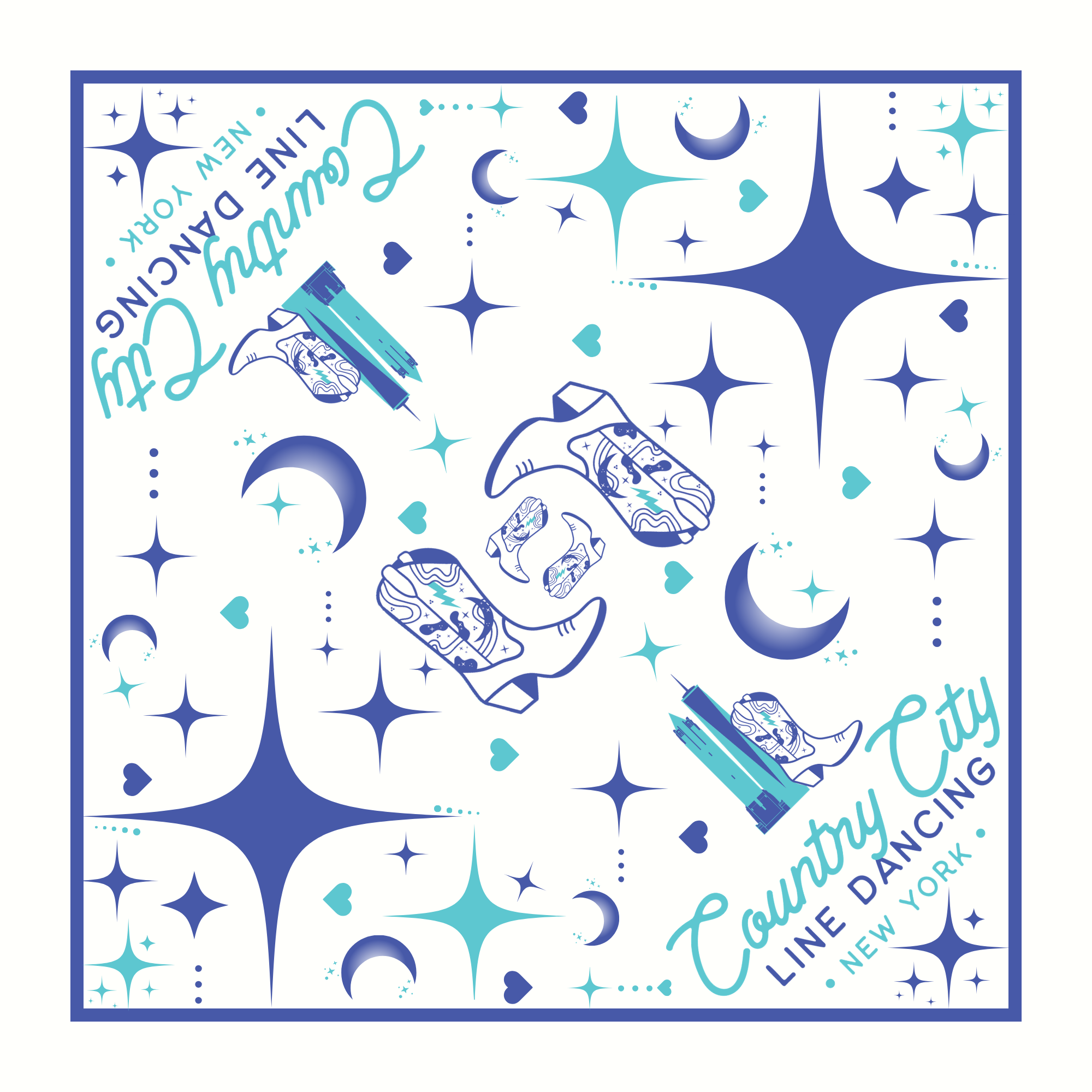 Country City Bandana