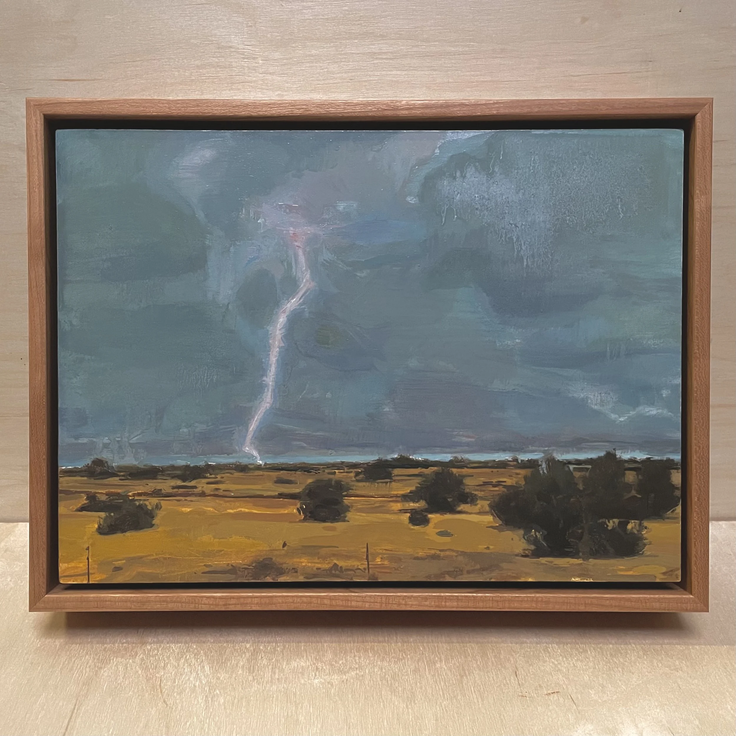 Oil on gesso panel, 5 x 7 in.