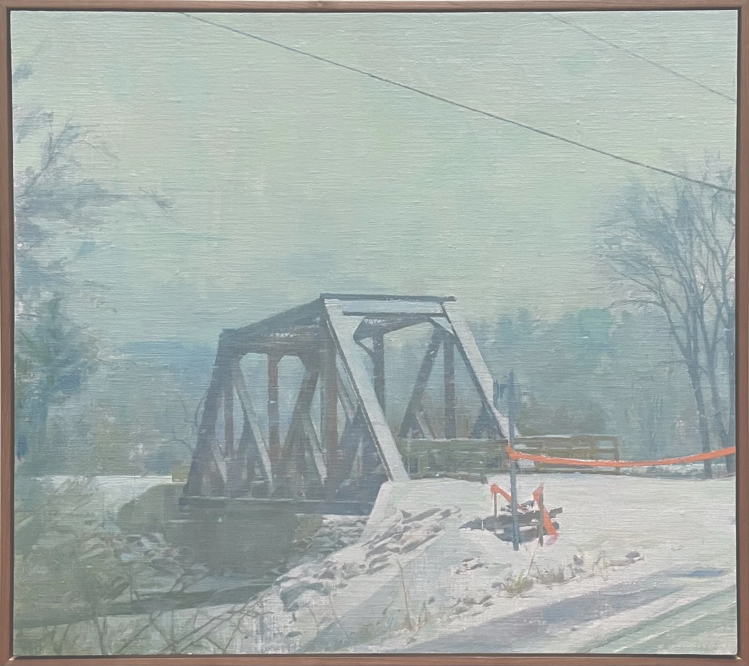 Oil on linen panel, 22 x 20 in.