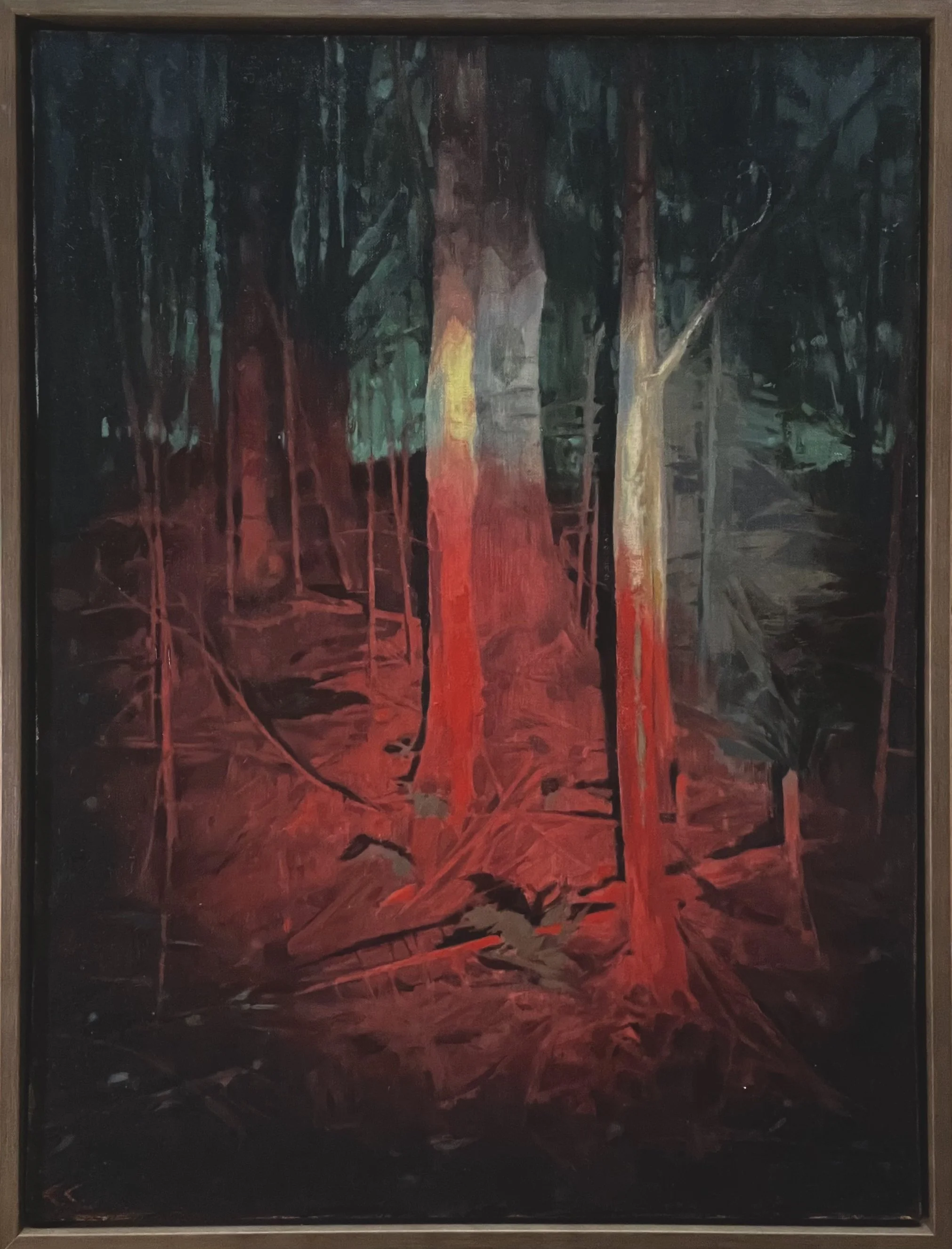 Oil on linen panel, 15 x 20 in.
