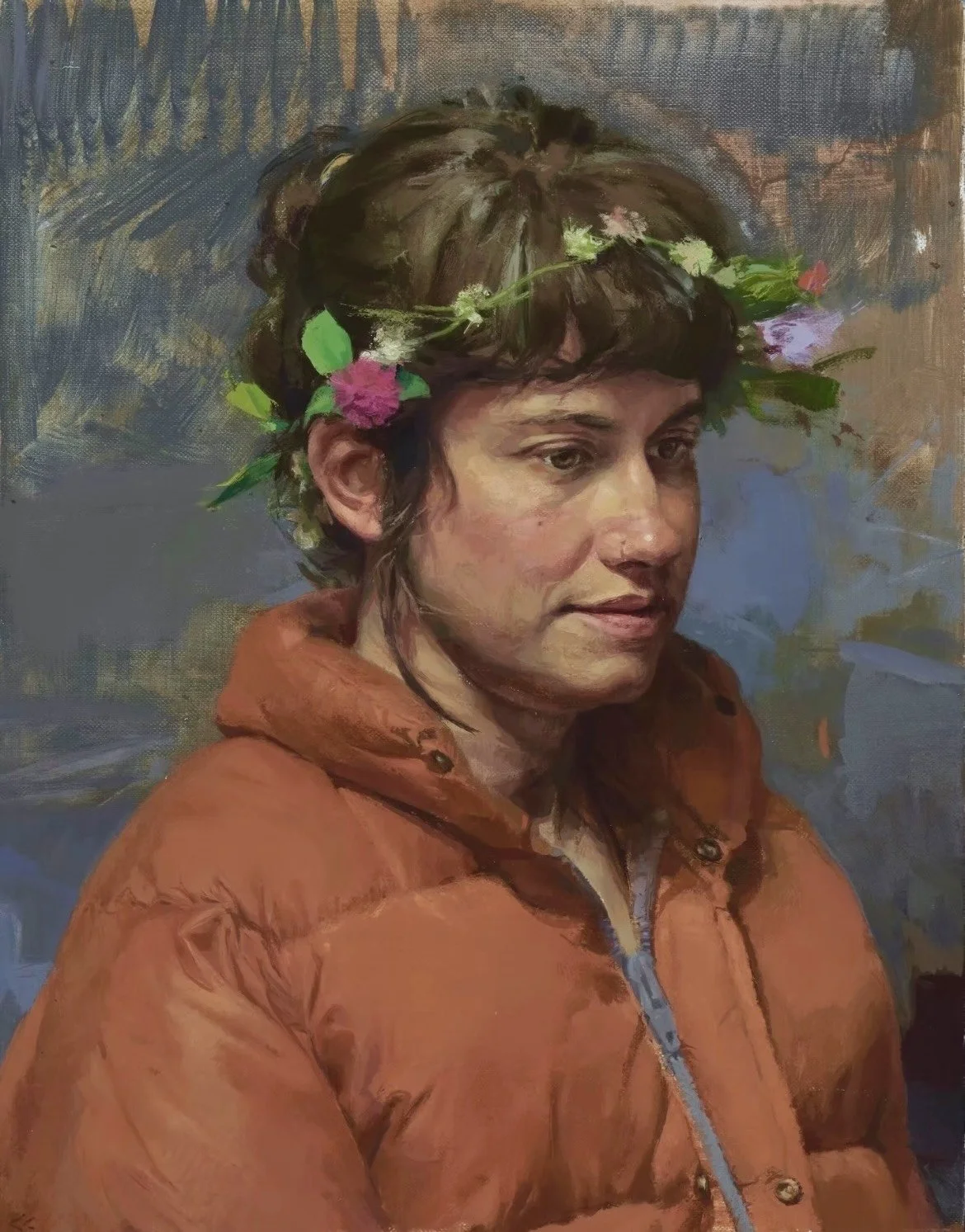 Oil on linen panel, 10.75 x 14 in.
