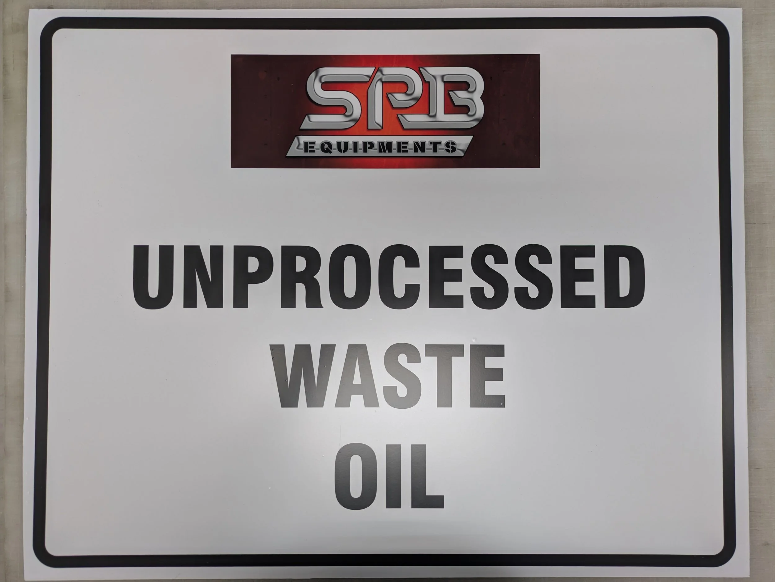 Custom Industrial Signage