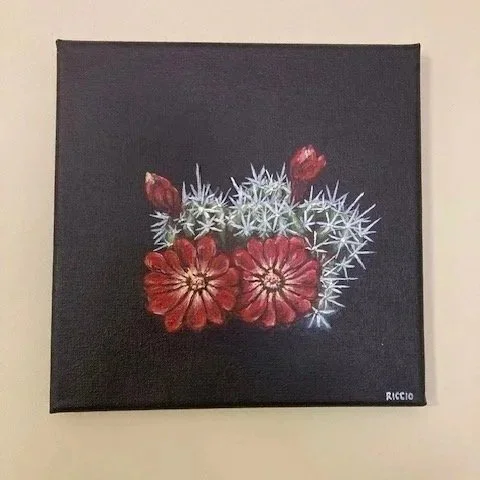 Claret cup cactus
Acrylic on canvas
