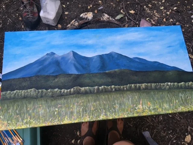 Kachina Peaks
Acrylic on canvas
