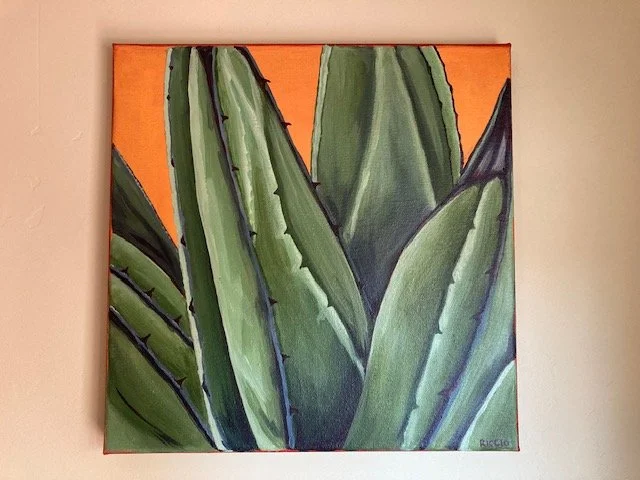 Agave parryi print