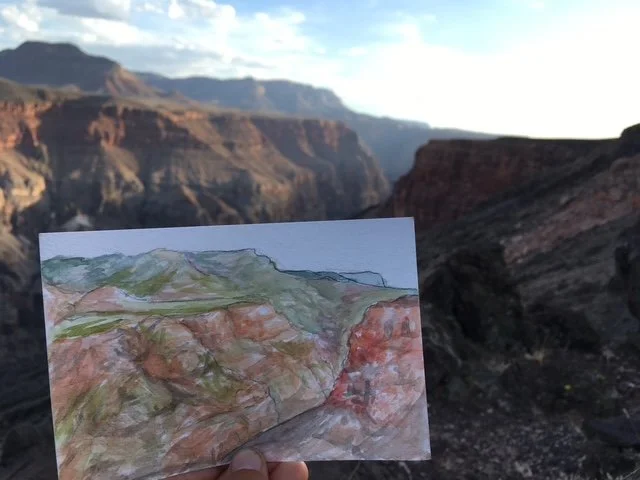 Grand Canyon
Watercolor on paper