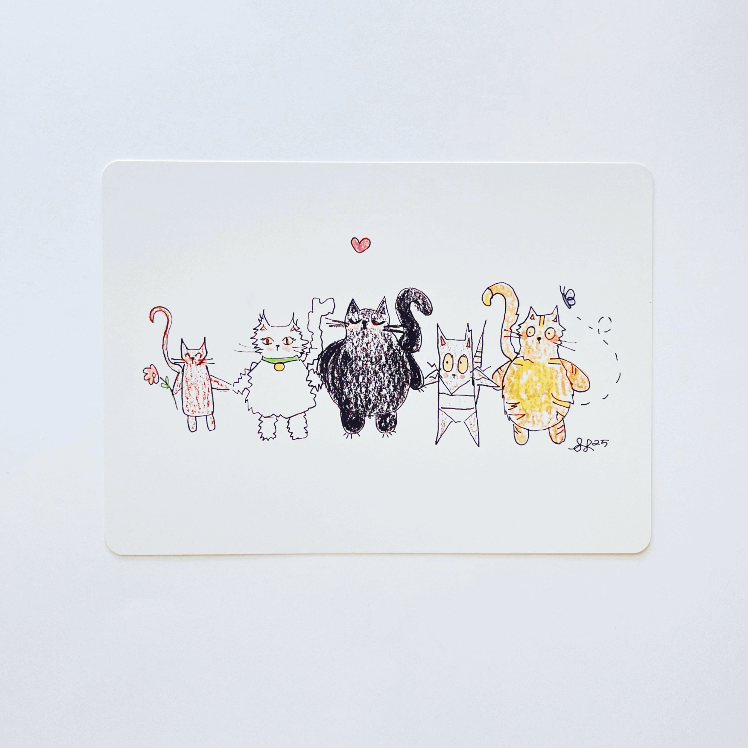 Kitties Don't Care, Why Should We? (Cat Print)