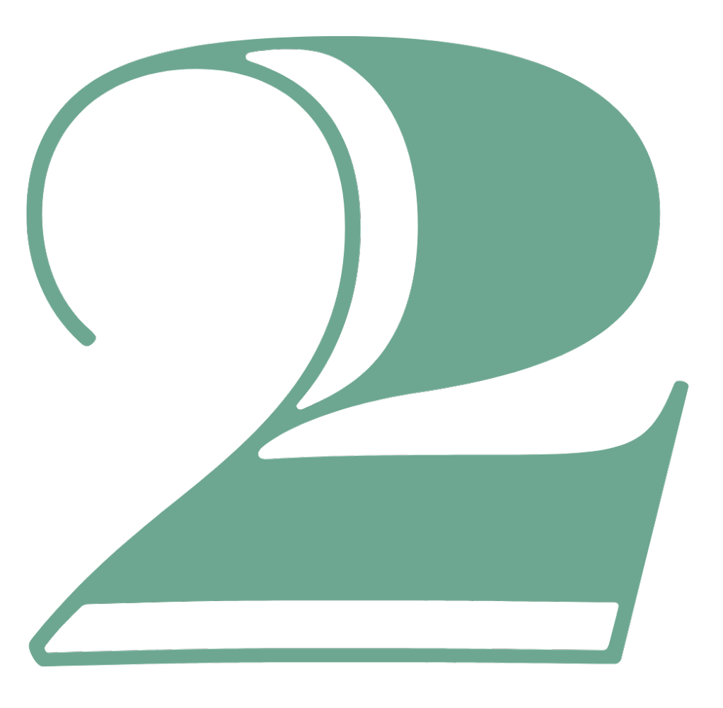 A green number 2