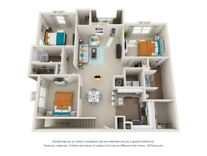 Berkeley
3 Bed | 2 Bath | 1,540 Sq. Ft.