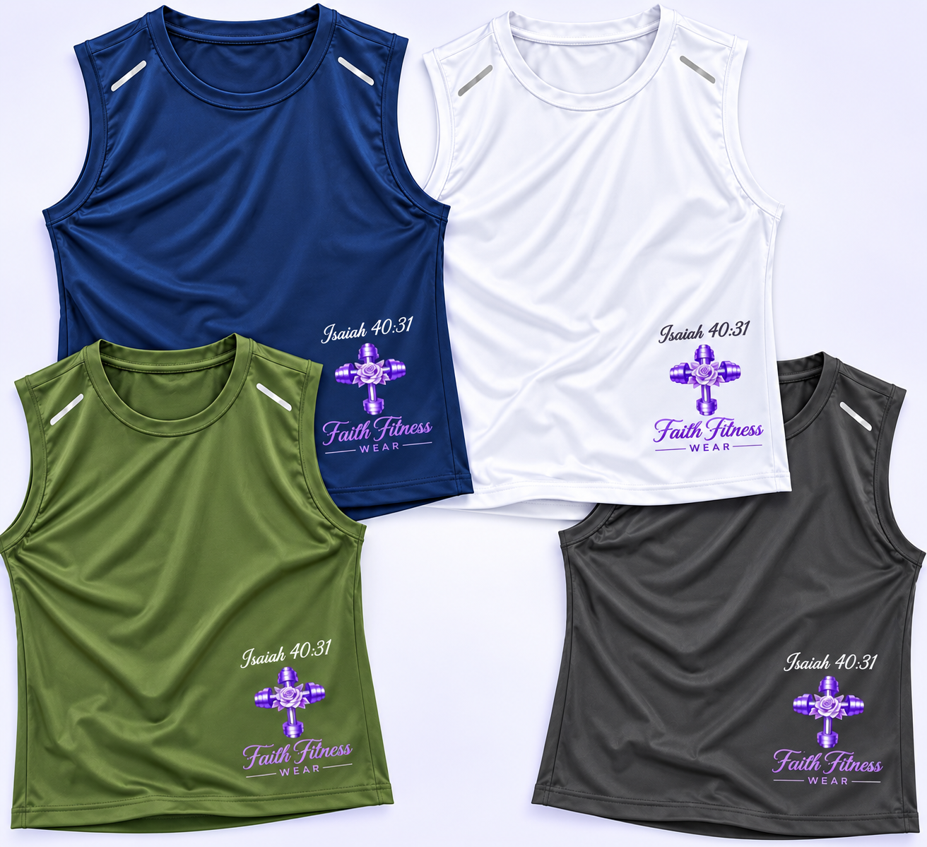 Men’s Sleeveless Athletic Shirts