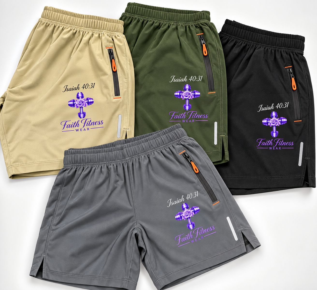 Men’s Athletic  Lightweight Shorts