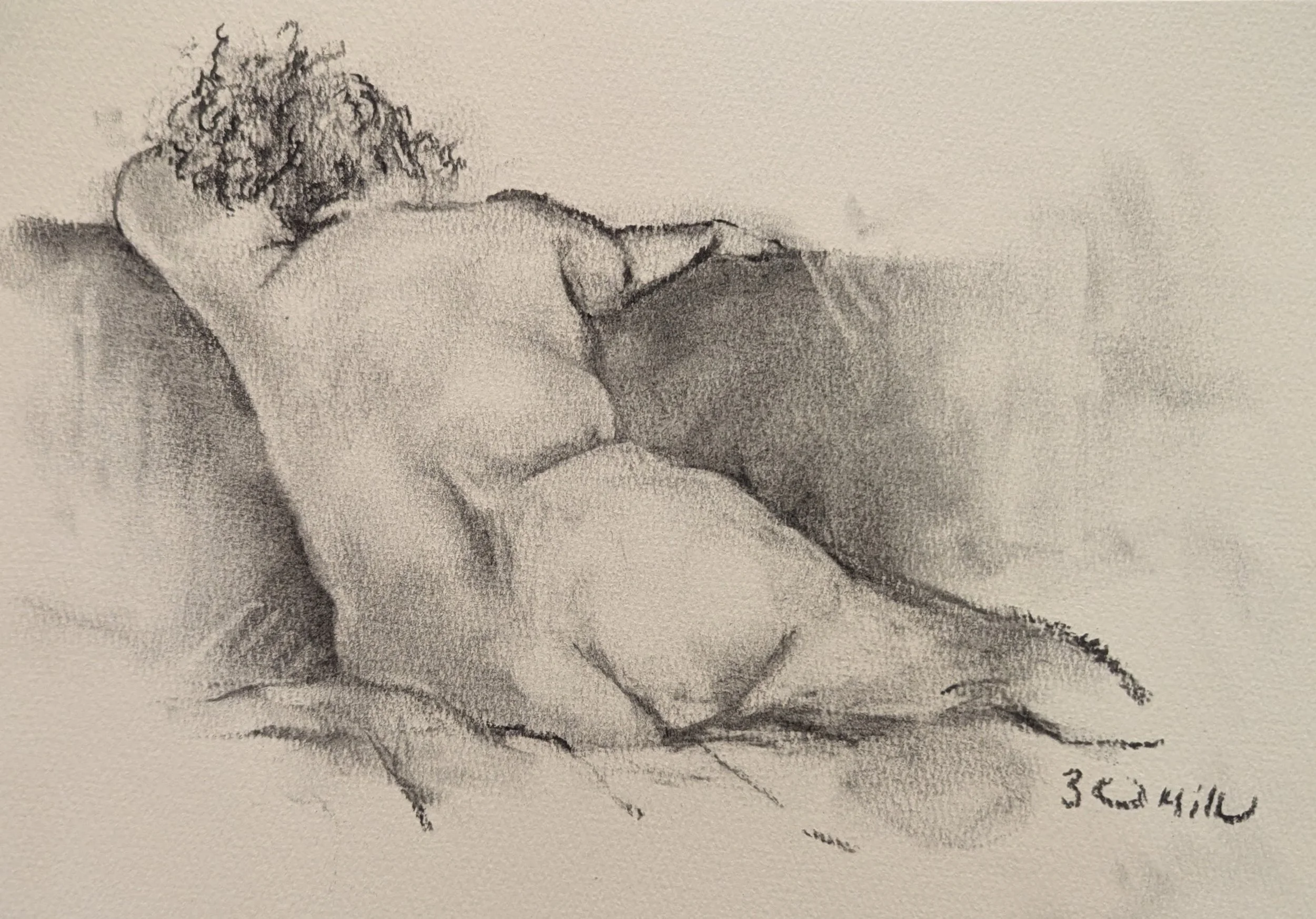 30 Minute Charcoal Figure