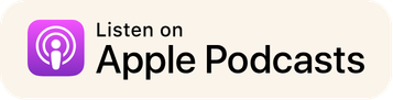 Apple Podcasts logo with purple icon and text