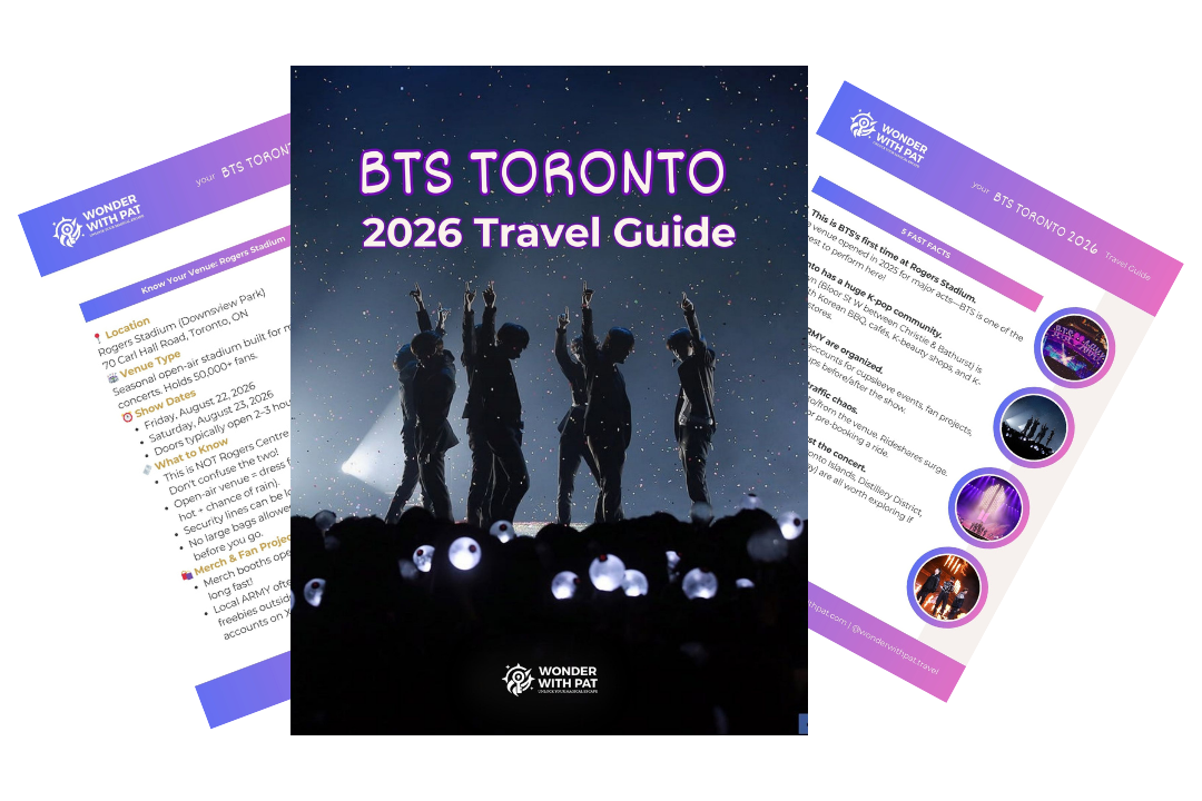 BTS Toronto 2026 Travel Guide