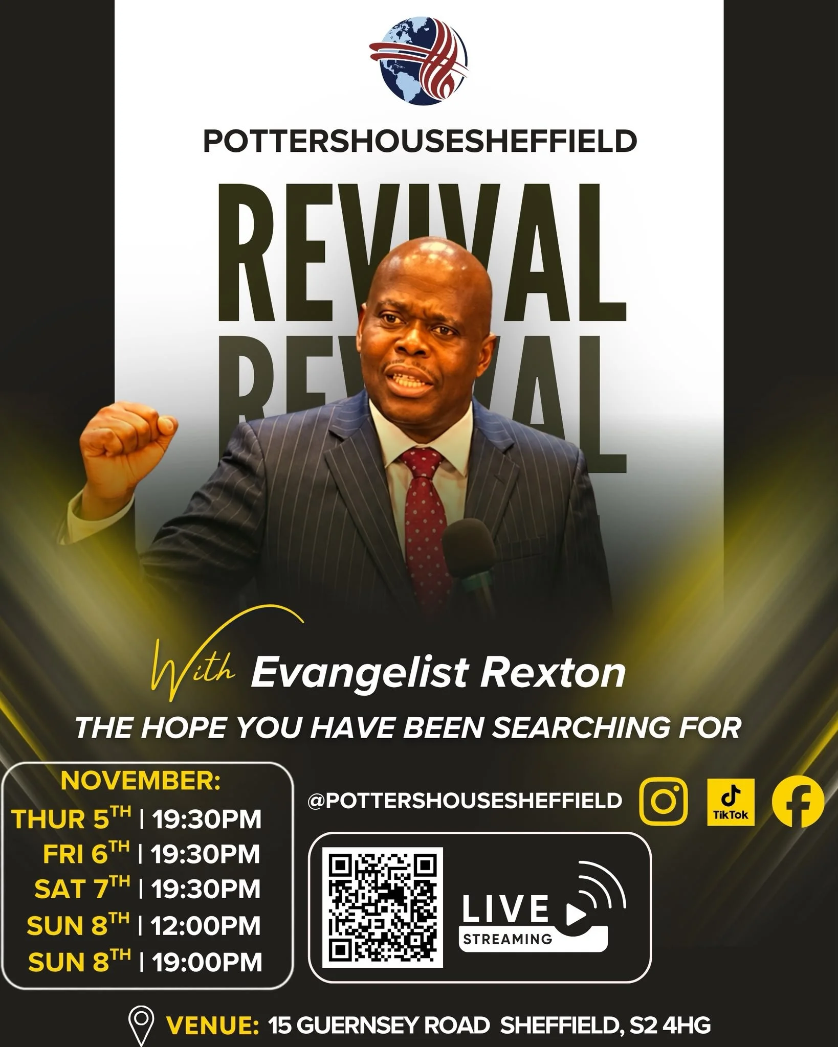REVIVAL WITH EVANGELIST REXTON