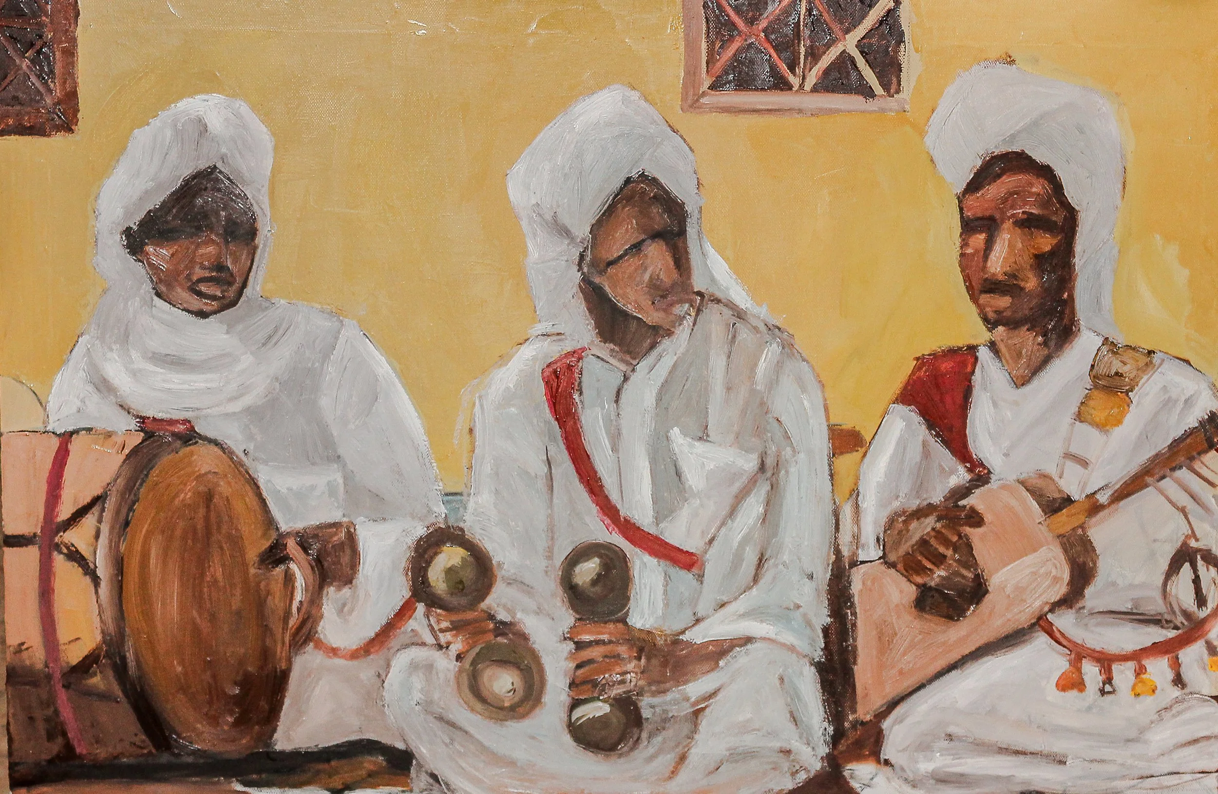 SAHARA 
OIL ON CANVAS 
60X90 CM 
PRIVATE COLLECTOR, QATAR 