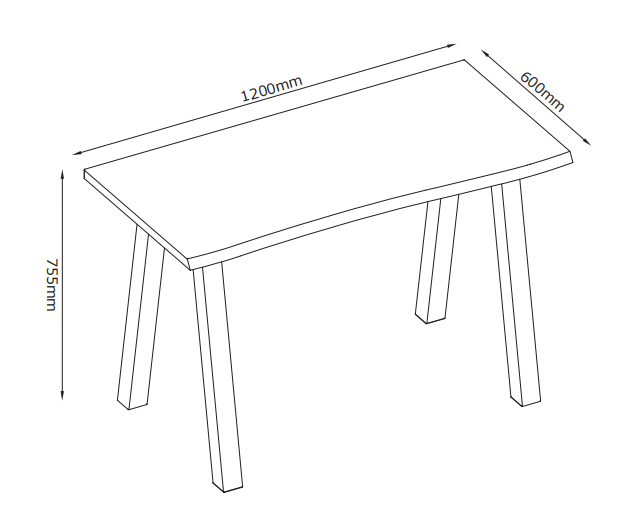 Skovlunde1.2书桌1200x600x755mm.png