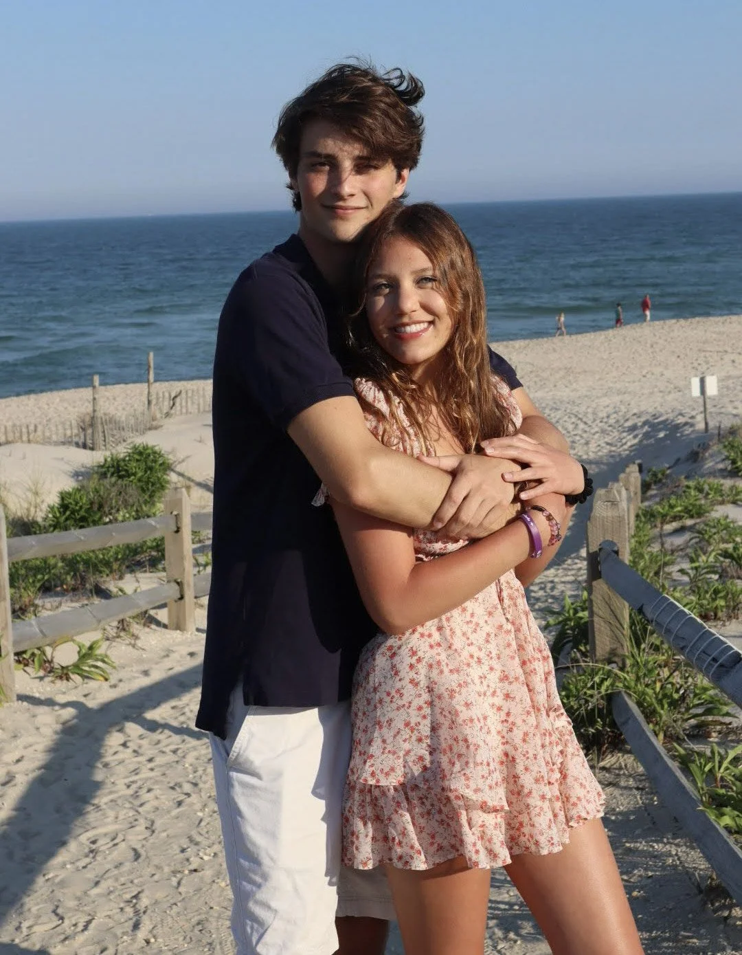 Posed Couple at the Beach