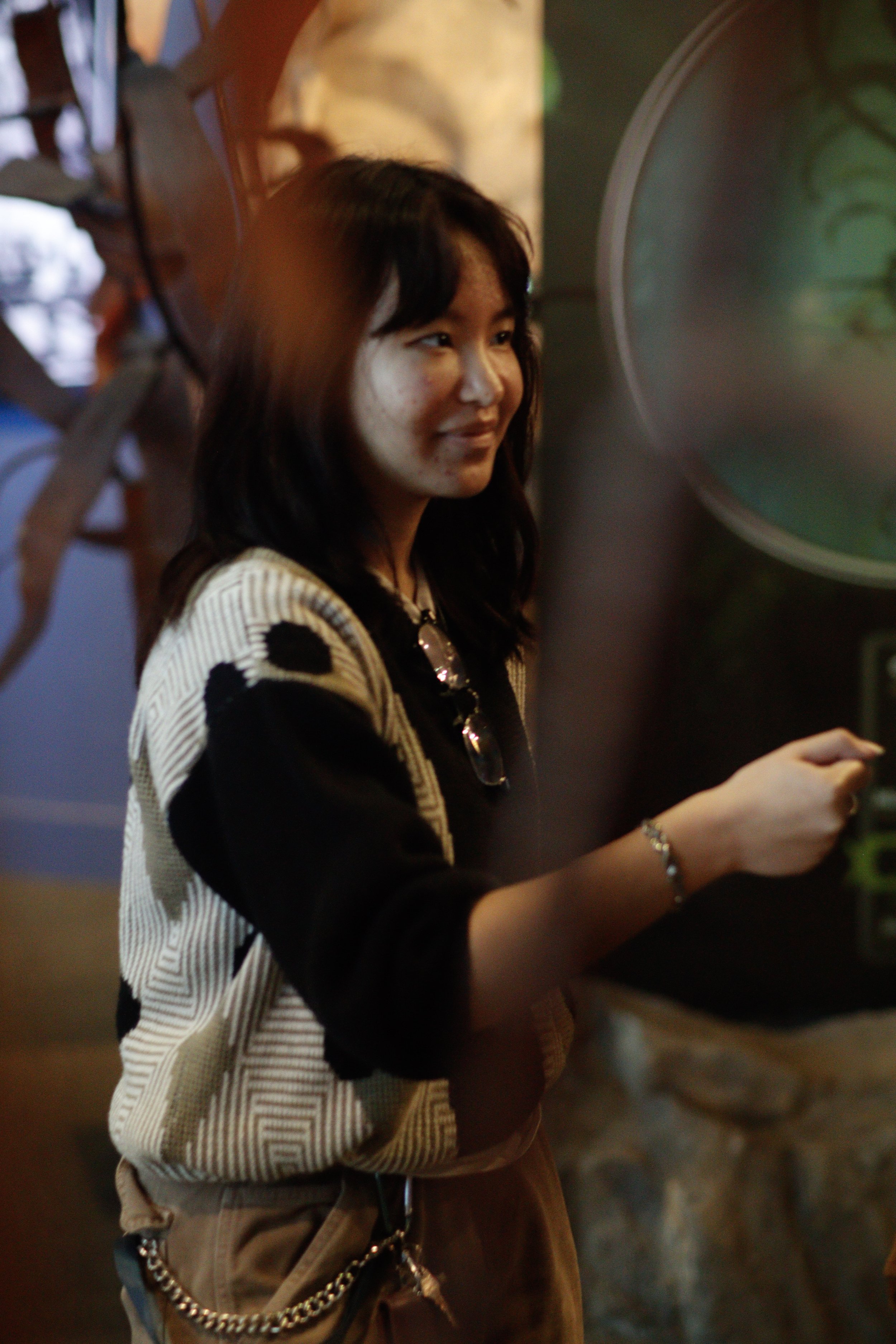 Friend at Museum in Santa Cruz