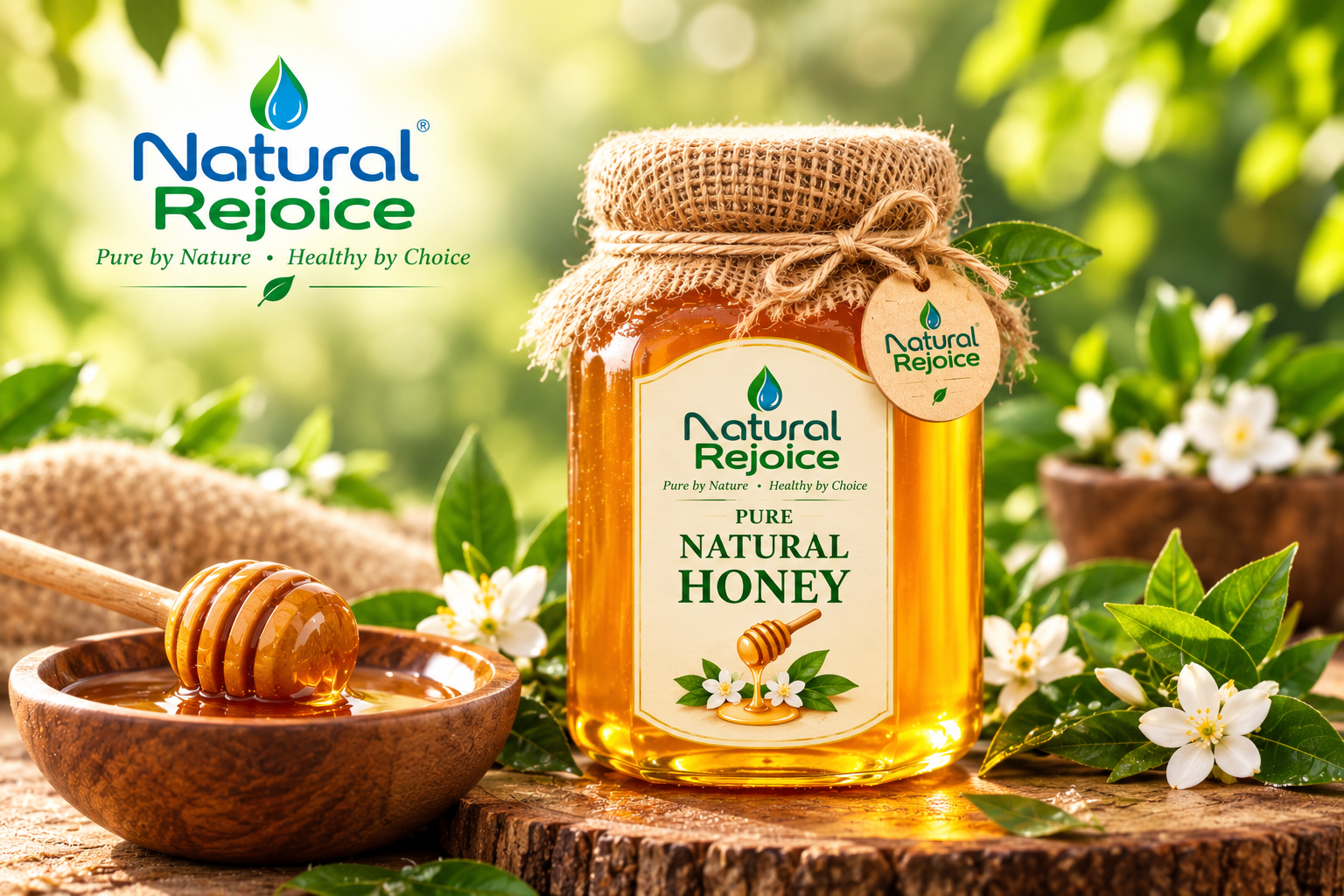 Natural Rejoice Pure Honey
