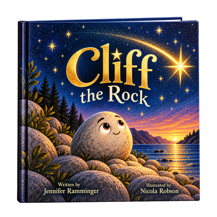 Cliff the Rock hardcover storybook
