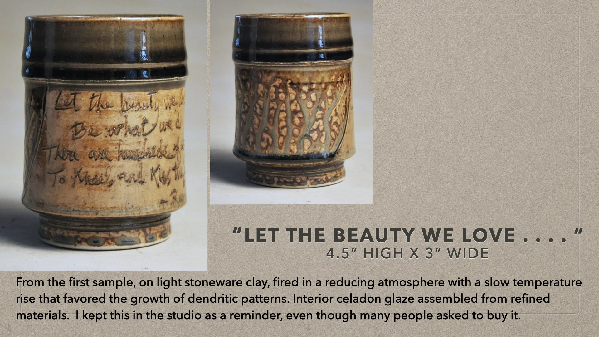 Let the Beauty We Love -$975