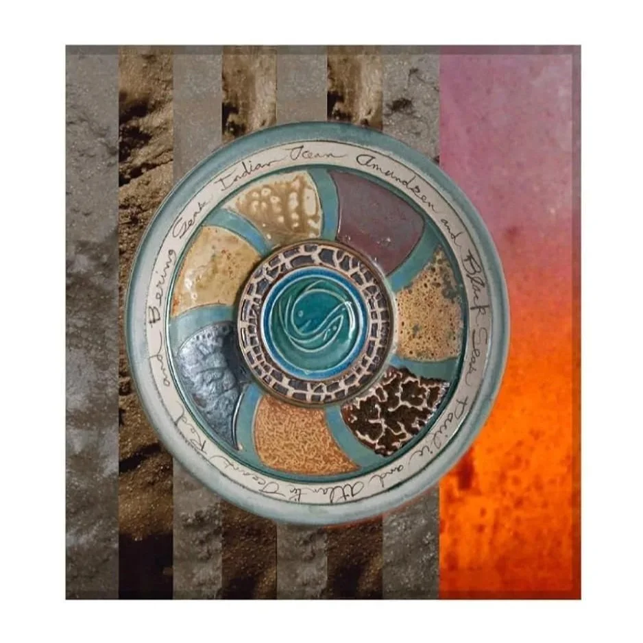 Cover of a book about ceramic glazes