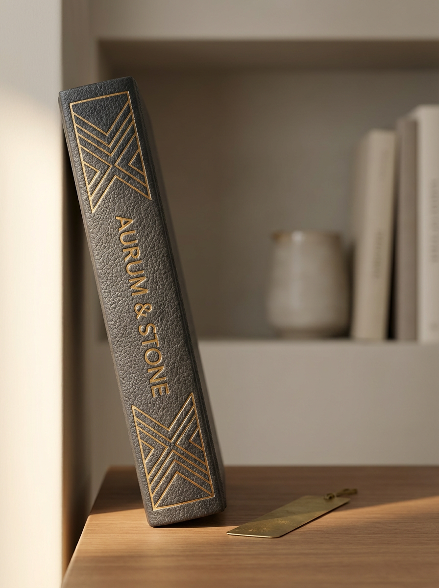 Embossed Hardcover Book