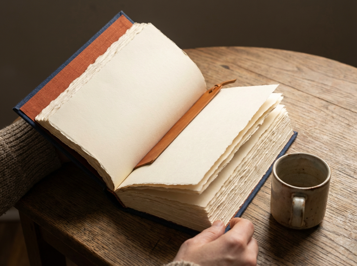 Leather-Bound Novel