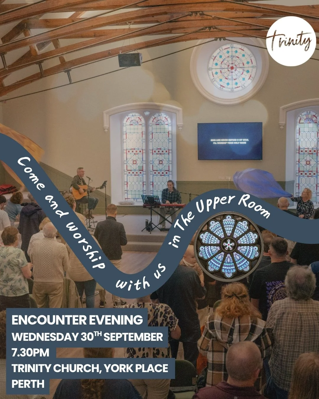 There&rsquo;s nothing like being in a room filled with worshippers and the presence of Jesus.

Come hungry for more.
Come expectant.
Come and encounter Him.

Come to our Encounter Evening on Wednesday at 7:30PM in the UPPER ROOM 🤍