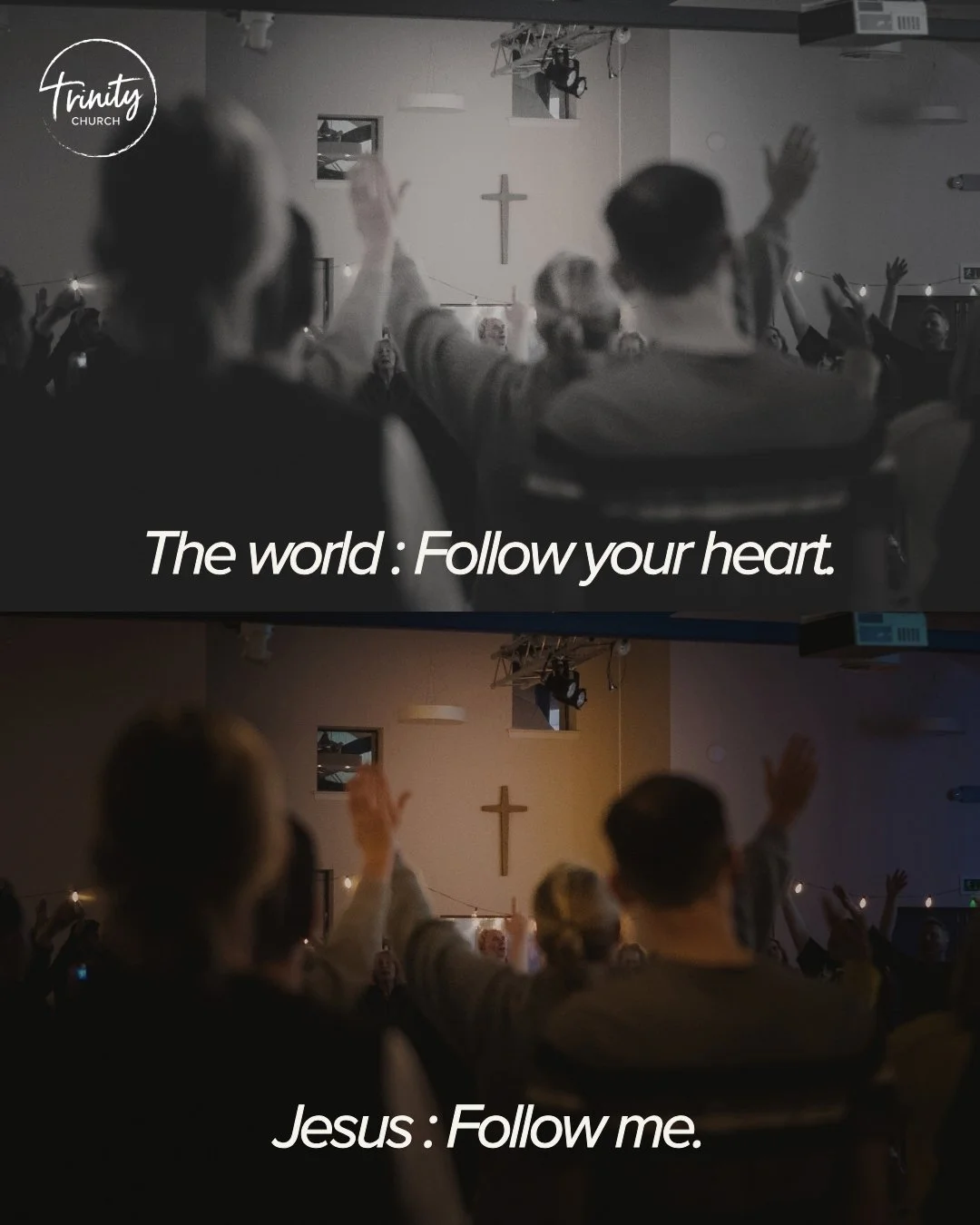 The world has a lot to say.
But we choose to build our lives on what Jesus says. 🤍