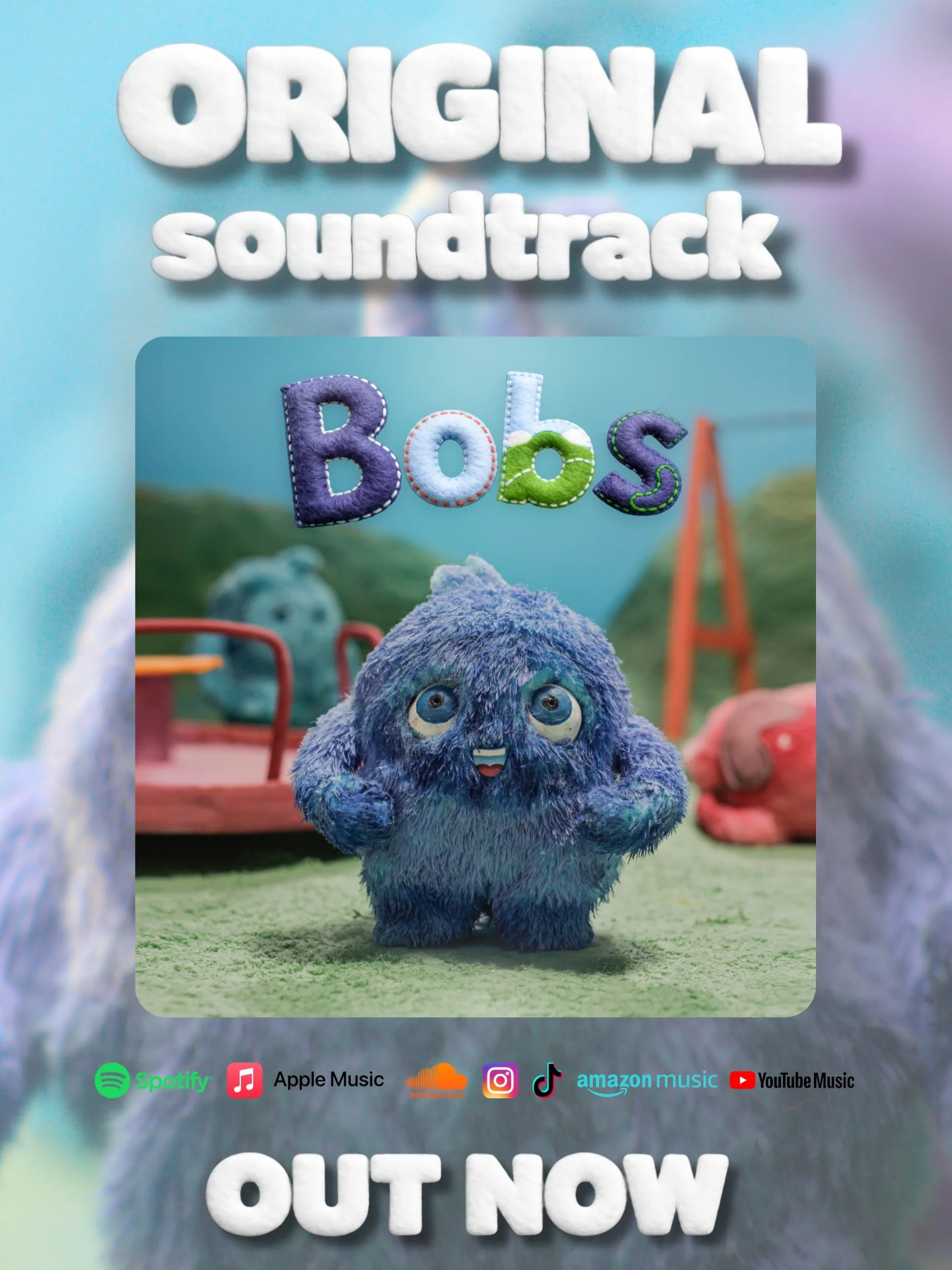 The original soundtrack of BOBs is now available on all streaming platforms. 🎵✨

Dive into the world of BOBs and relive the journey through the music that brings the story to life.

Listen now wherever you stream your music! 💙

BSO: @salvicuadrado 