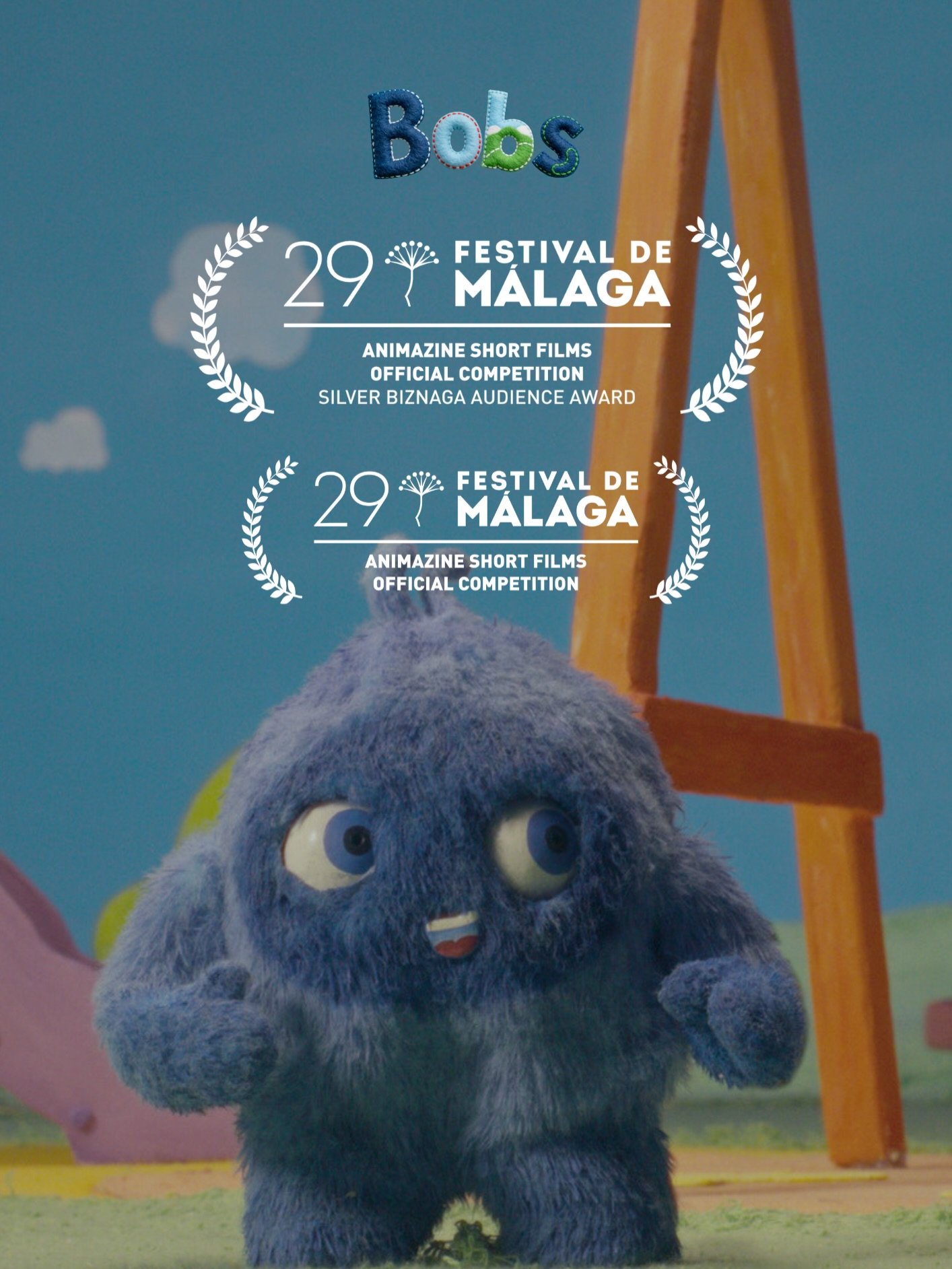 The Silver Biznaga Audience Award from M&aacute;laga Film Festival is finally home with the Bobs family!🩵
__________

&iexcl;El premio Biznaga de Plata, premio del p&uacute;blico, del Festival de M&aacute;laga ya est&aacute; en casa, con la familia 