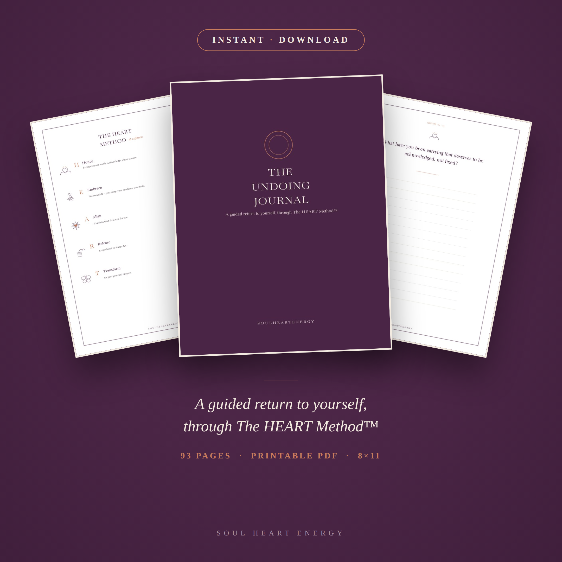 The Undoing Journal